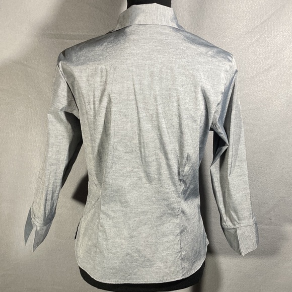 B. Moss button down top Sz M - Picture 4 of 7